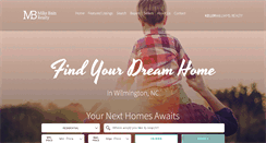 Desktop Screenshot of homesearchwilmingtonnc.com